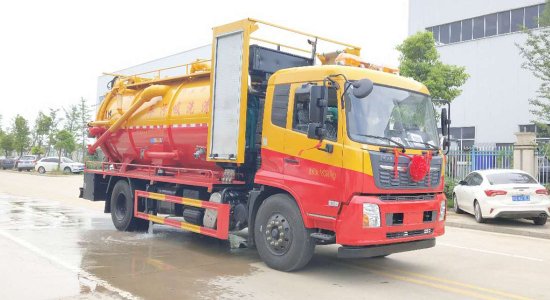 東風(fēng)天錦清洗吸污車(chē)（15立方）